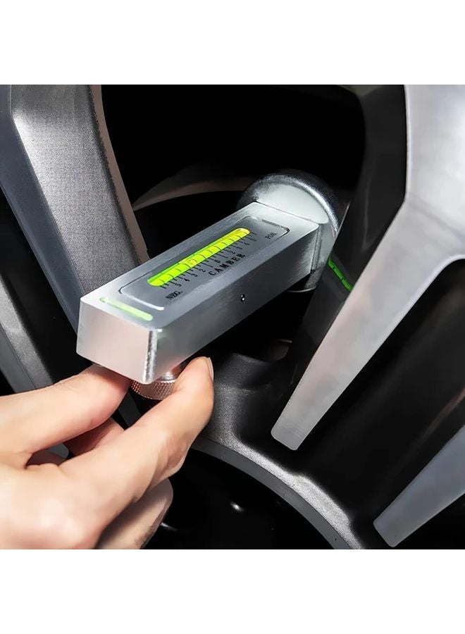 Universal Adjustable Magnetic Wheel Alignment Tool Plastic Camber Caster Gauge - Image 4